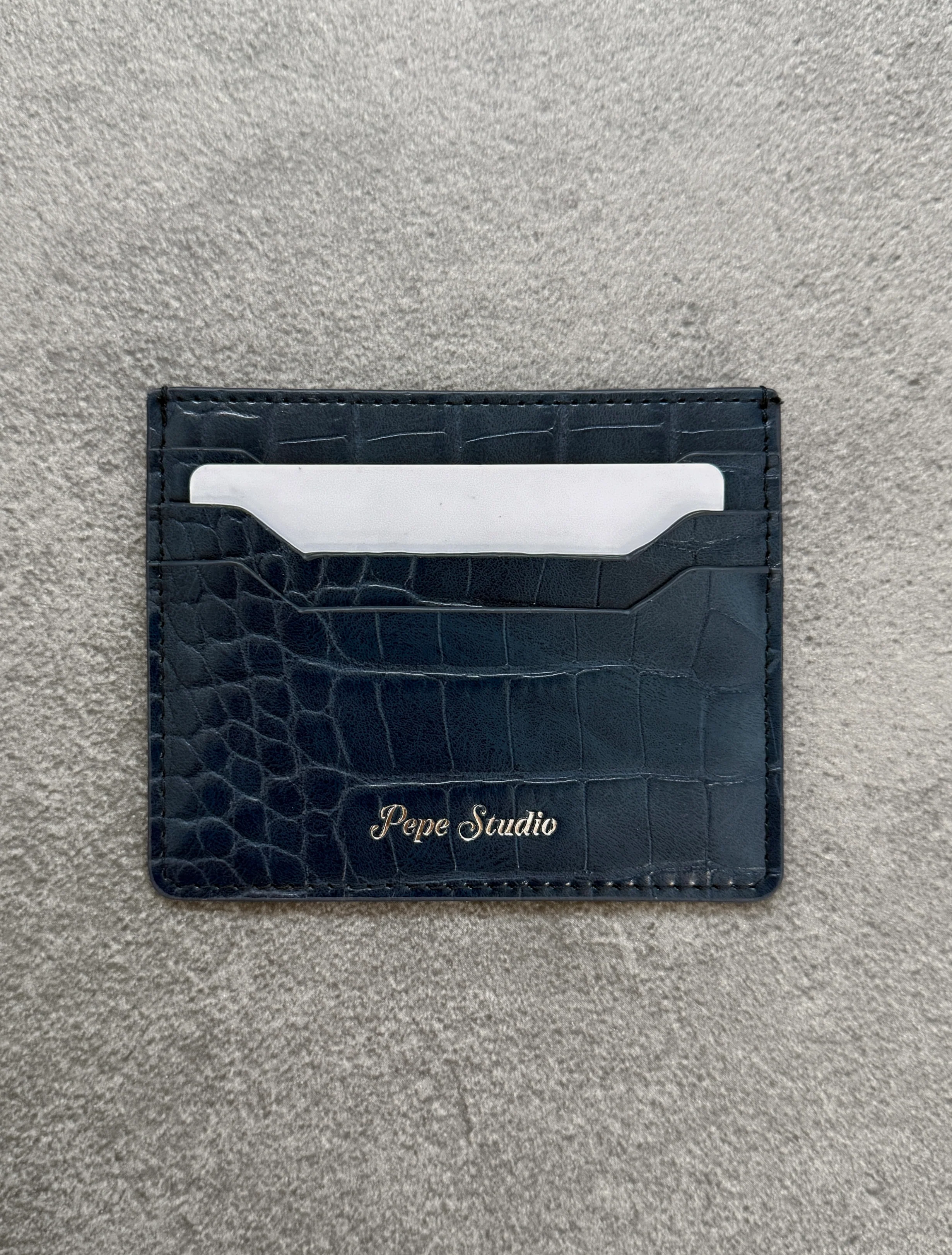 Ashford Navy Card Holder - Image 2