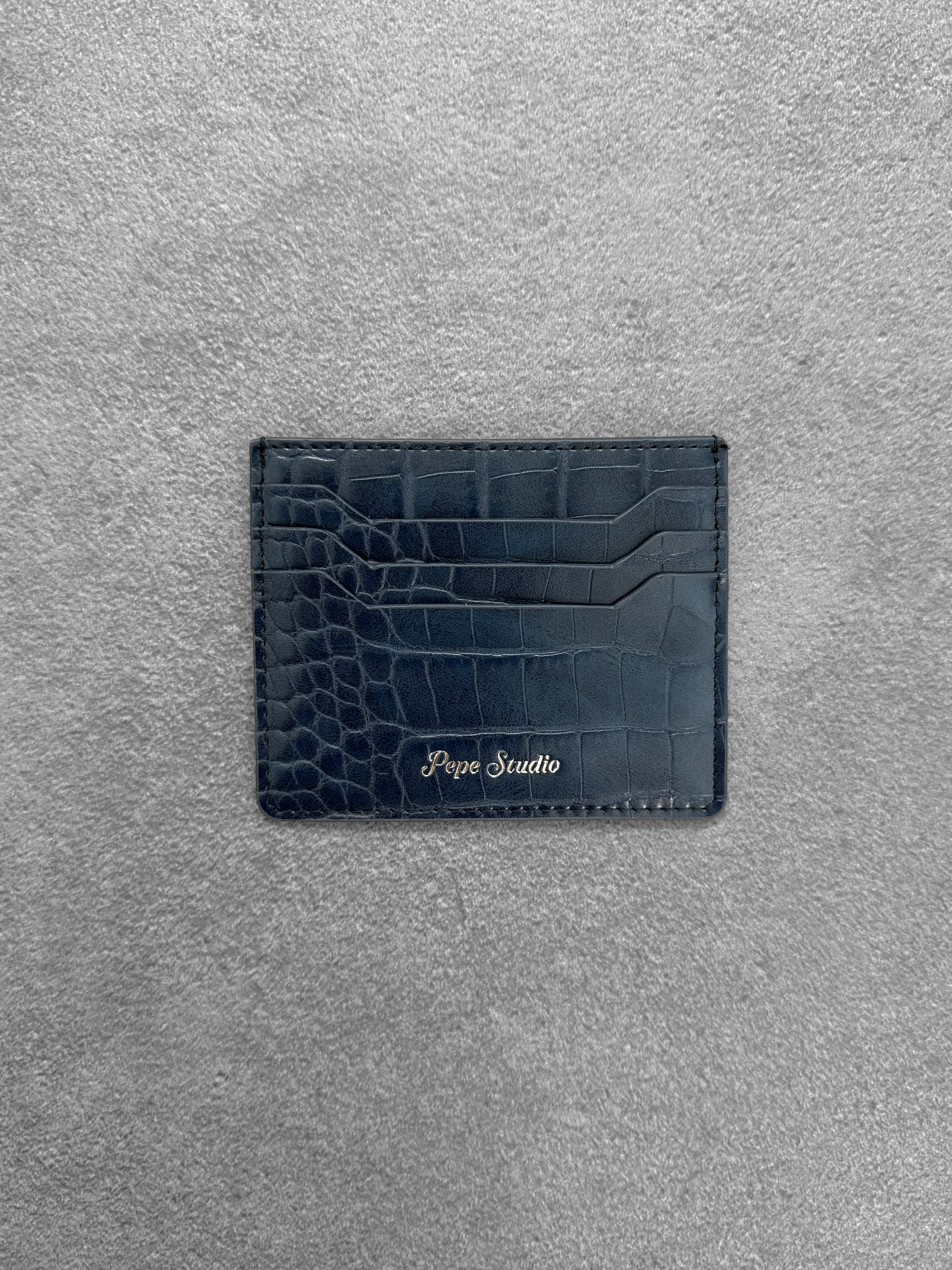 Ashford Navy Card Holder - Image 3