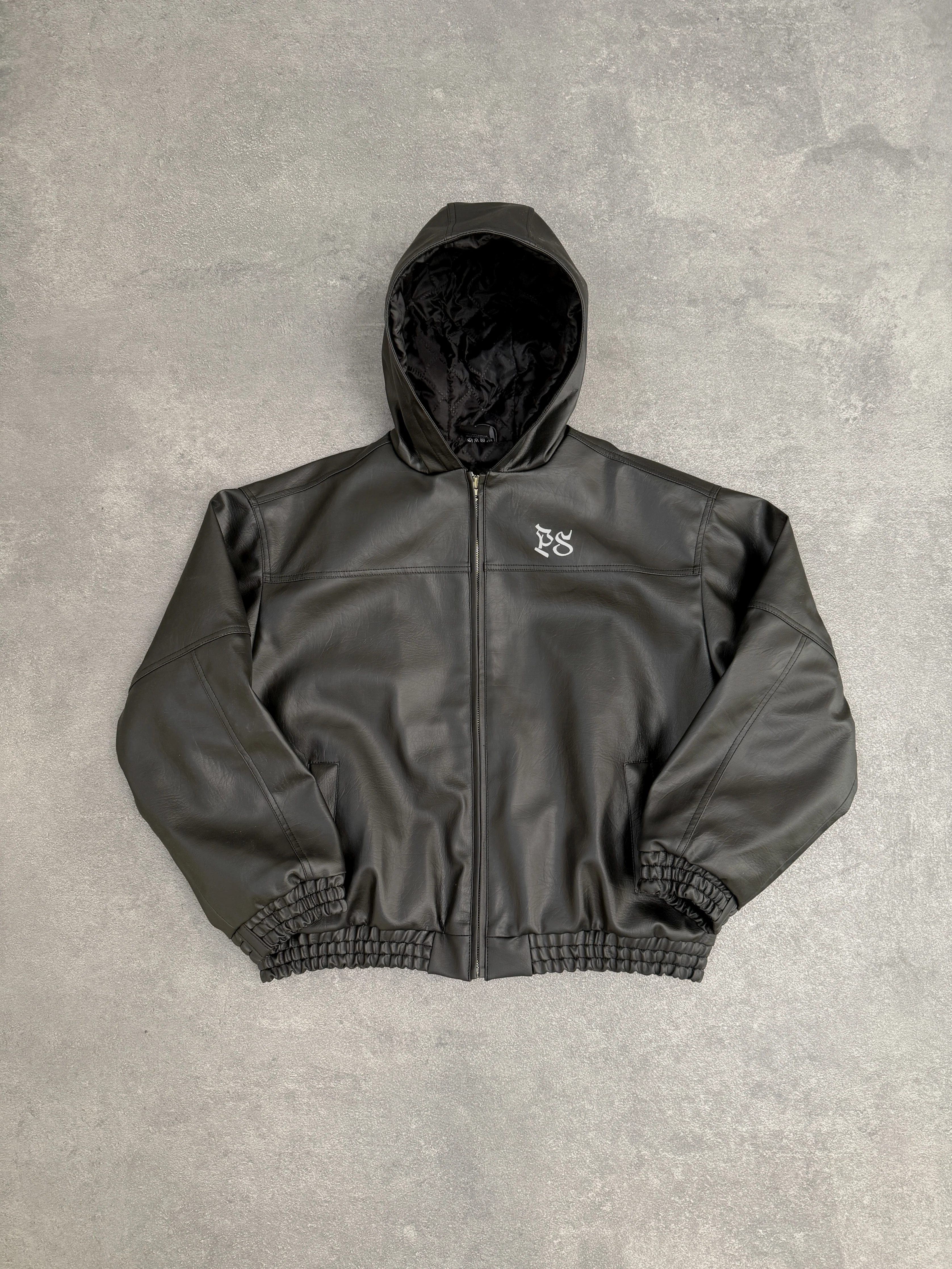 HAWK LEATHER JACKET - MAT