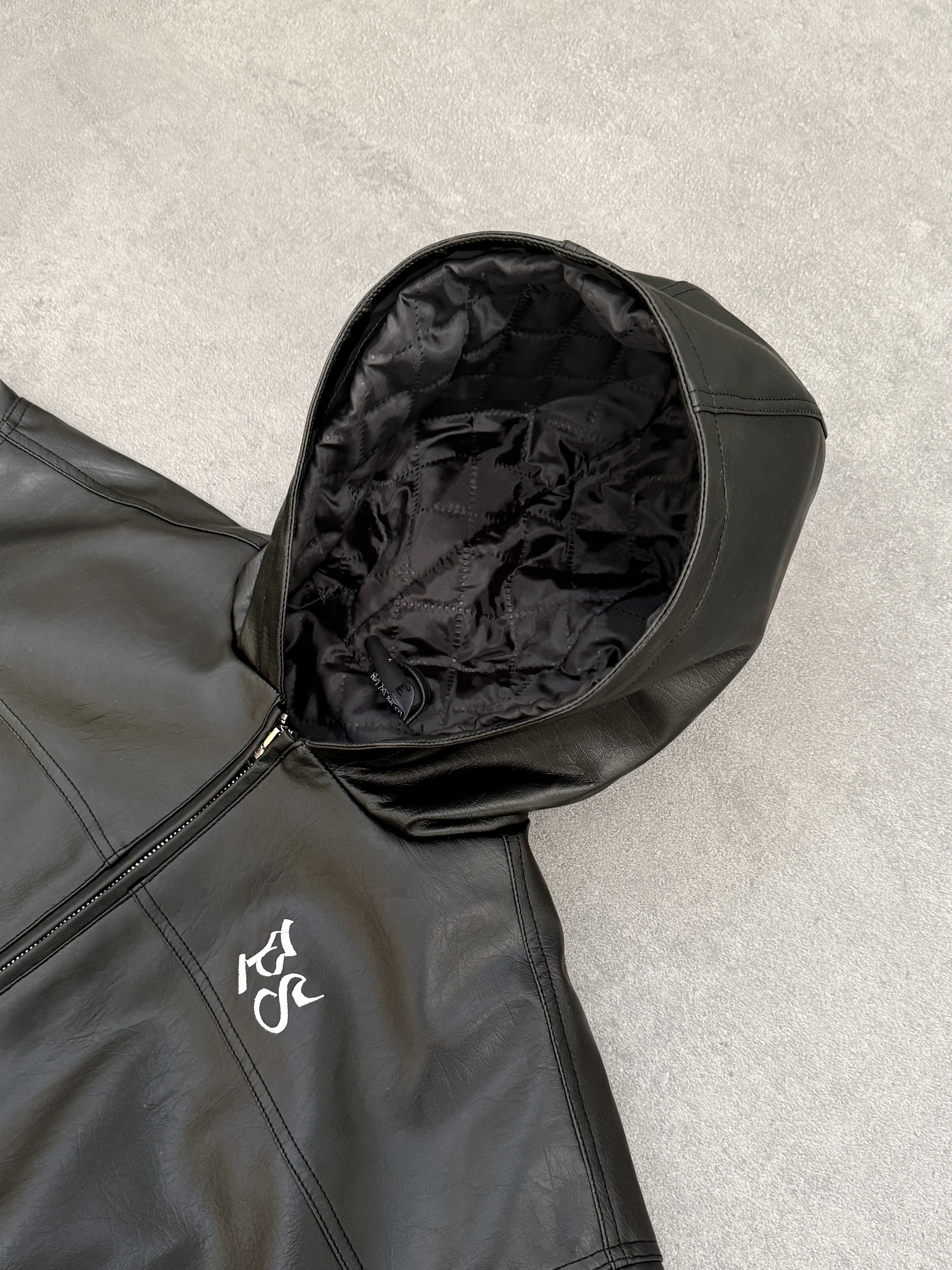 HAWK LEATHER JACKET - MAT - Image 5