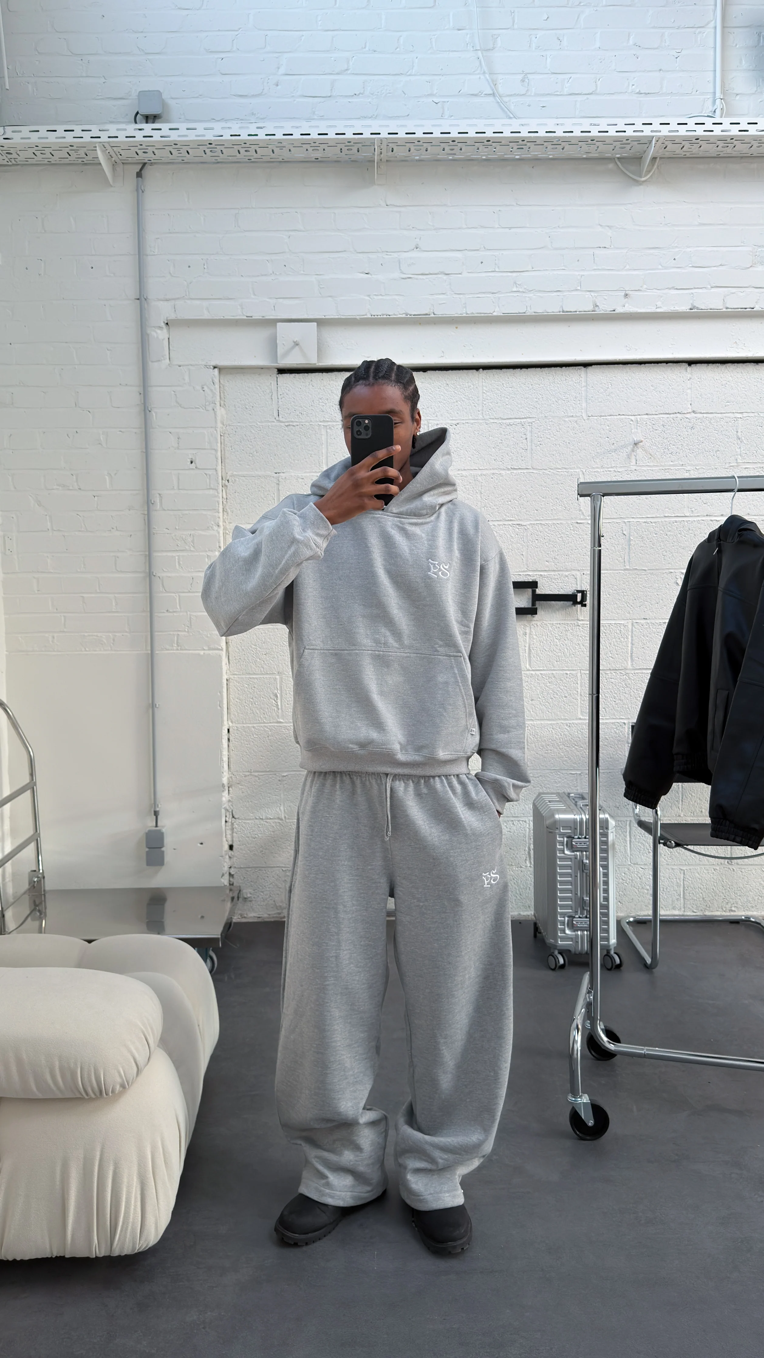 OG GRAY BAGGY TROUSER - Image 4